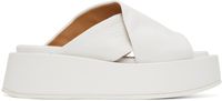 Marsèll White Platform Sandals