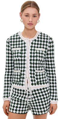 The Upside Portobello Crochet Cardigan Eden XXS