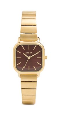 Breda Esther Watch Gold/Espresso One Size