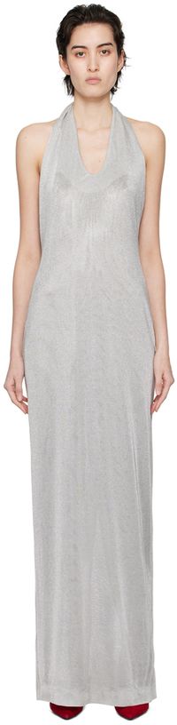 TOVE Gray Malaika Maxi Dress