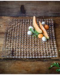 Bossa Nova Square Serving Plate, 11"