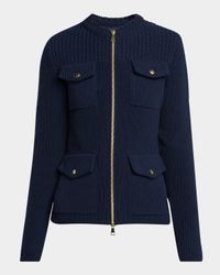 Wool Zip Cardigan