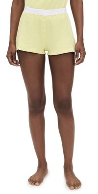 Cozyland by Morgan Lane Little House of Love Tate Shorts Buttercream XL