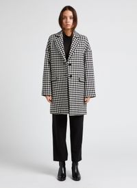 Max&co. - Manteau ample à col tailleur - Taille 42 - Gris