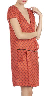Attic And Barn - Robe imprimée - Taille M - Orange