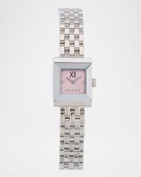 14x18mm G-Frame Small Square Watch with Bracelet Strap
