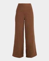 Syna Wide-Leg Linen Pants