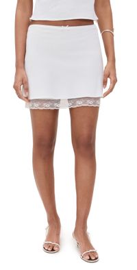 NIA Nate Skirt White S