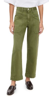 Joe's Jeans The Double Pocket Barrel Jeans Winter Moss 31