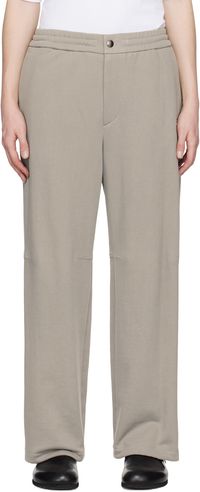 Solid Homme Gray Banding Lounge Pants