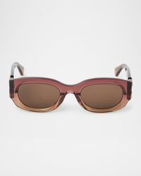 Palmer Arrow Oval Sunglasses