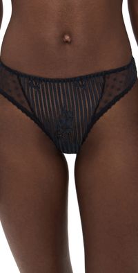 Only Hearts Dear Evelyn Brazilian Panty Midnight L