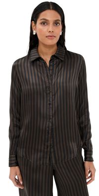 SPRWMN Fonda Button Up Americano Stripe XL