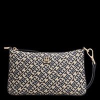 Tommy Hilfiger - Sac bandoulière monogramme - Taille Unique - Bleu
