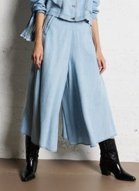 Mes Demoiselles - Jupe culotte - Taille 40 - Bleu