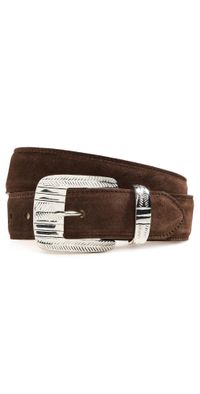 L'AGENCE Aya Belt Chocolate Brown L