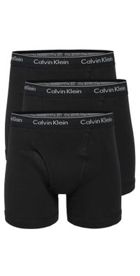 Calvin Klein Underwear Cotton Classic Boxer Briefs 3 Pack Black XL