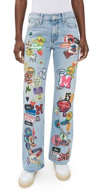 MOTHER The Bookie Sneak Jeans Scout It Out 26