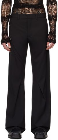 HELIOT EMIL Black Luminous Trousers