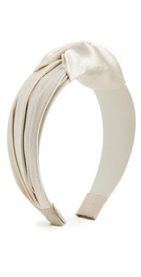 Jennifer Behr Samaya Headband Cream One Size