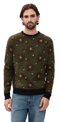 Rhythm Doyle Knit Sweater Olive XS