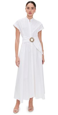 SALONI Neesha Dress White 12