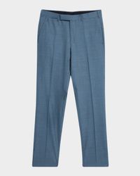 Men's High Performance Flat-Front Trousers