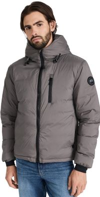 Canada Goose Lodge Hoodie Jacket Costal Grey/Gris Coiter M