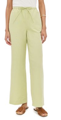 ALIGNE Alara Linen Trousers Pistachio 12