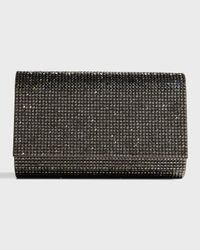 Fizzy Crystal Flap Clutch Bag