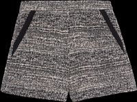 The Kooples - Short taille haute en tweed - Taille 3 - Noir
