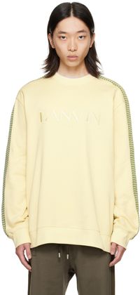 Lanvin Yellow Curb Side Sweatshirt