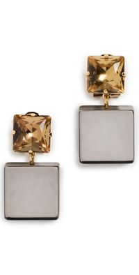 Rachel Comey Halstead Gem Earrings Citron One Size