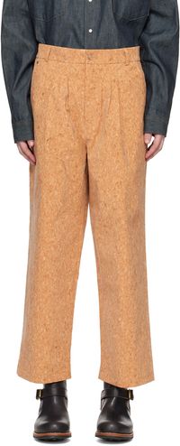 Bless Beige Wide-Leg Trousers