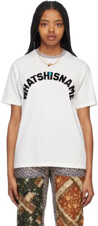 Bode White 'Whatshisname' T-Shirt