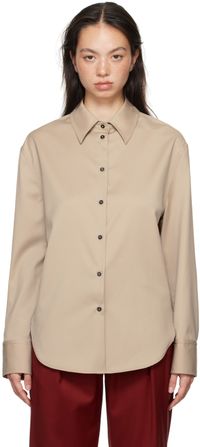 Loulou de Saison Beige Eliana Shirt