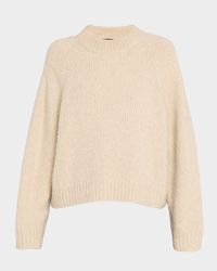 Tomaso Lofty Mohair Crewneck Cashmere Sweater