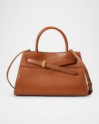 Dash Belt Leather Top-Handle Bag