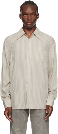 OUR LEGACY Chemise Above grise