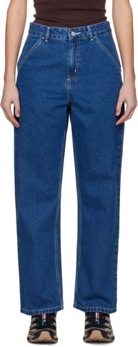 Carhartt Work In Progress Blue Simple Jeans