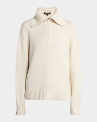 Parksville Cashmere Quarter-Zip Sweater
