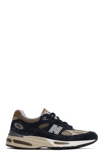 New Balance Black & Beige 'Made in UK' 991v2 Sneakers