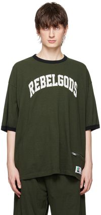 UNDERCOVER Khaki Appliqué T-Shirt