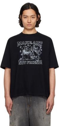 AMBUSH Black 'Make Art' T-shirt