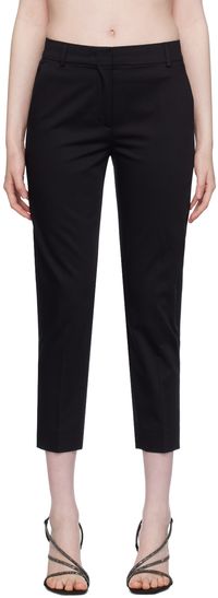 Max Mara Black Lince Trousers