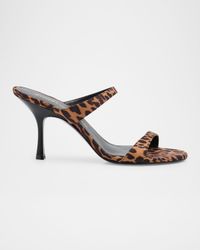 Nudist Leopard Dual-Band Slide Sandals