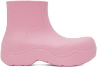 Bottega Veneta Pink Puddle Boots