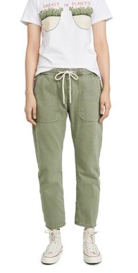 One Teaspoon Shabbies Drawstring Boyfriend Jeans Super Khaki XXS