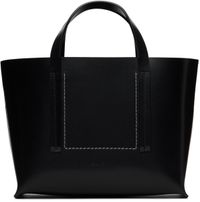 Rick Owens Black Hollywood Mini Shopper Tote