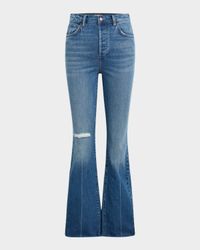 The Valentina Super-High Rise Flare Jeans